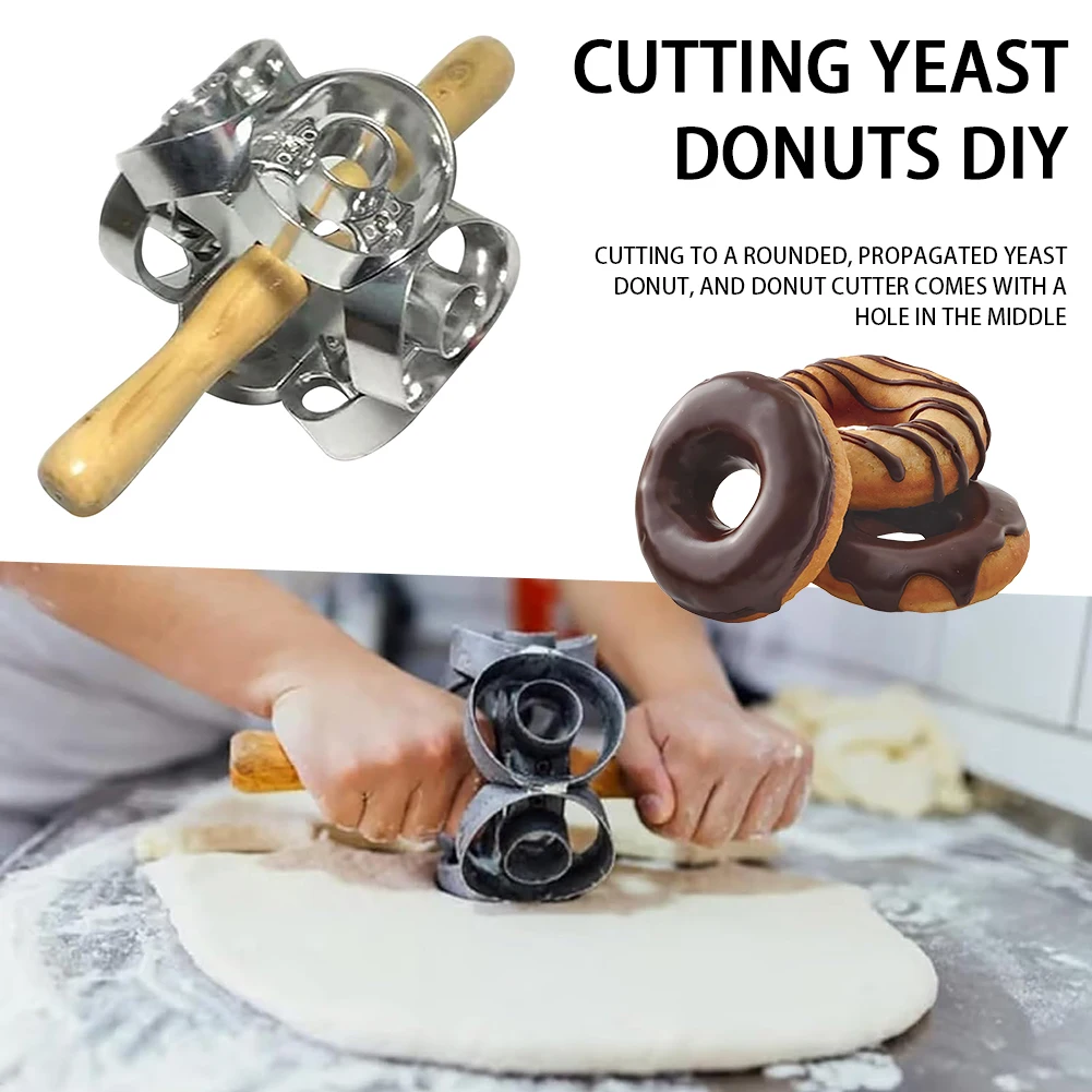 One Row Donut Cutter No Rust Doughnuts Making Tool For Home Party