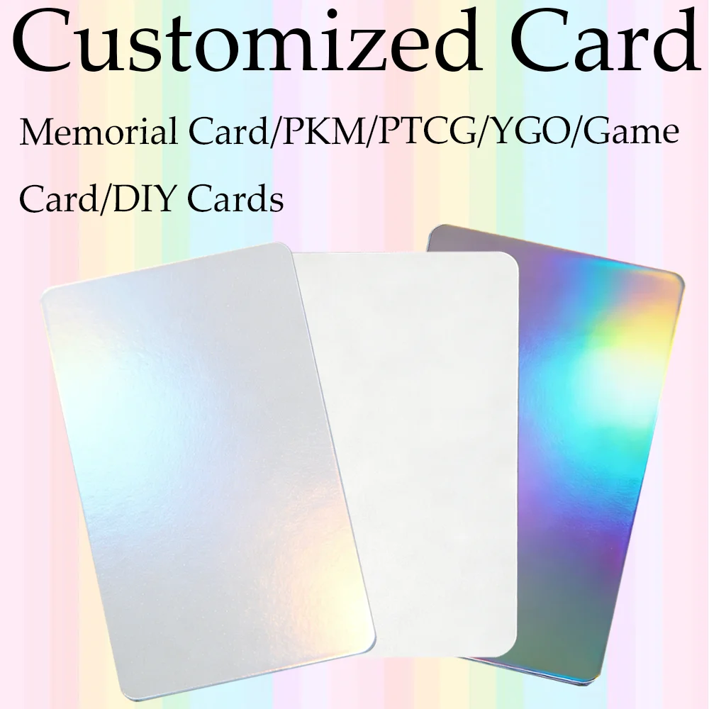 

Customized DIY Game Cards/Anniversary Cards/Customized Photo-Anime Wedding Cards DIY TCG Personalized Cards Valentine's Day gift