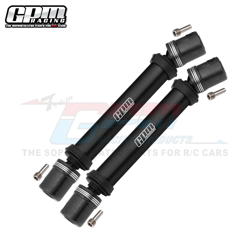 GPM Steel+Aluminium Front+Rear Universal Cvd Drive Shaft  For LOSI 1/8 LMT