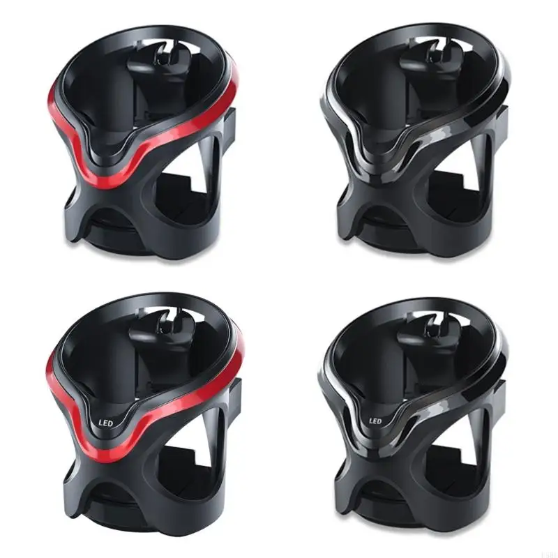 

D5BE Car Cupholder Water Bottle Storage Air Vent Drink Support for Drivers Beverages