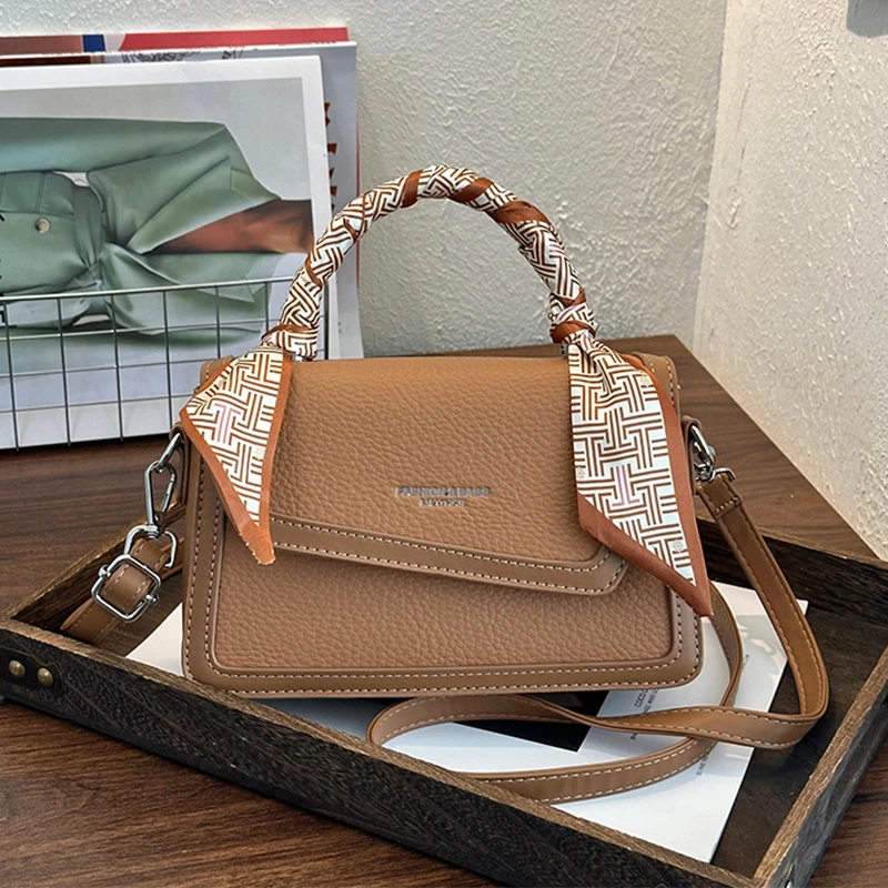 

с доставкой Luxury Tote Simple 2026Trend Brand Shoulder Bags for Women PU Leather Crossbody Bag Female designer handbag