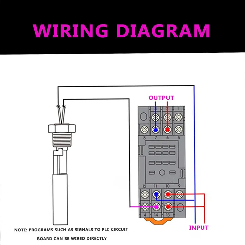 110V/220V AC/DC Side Mounted 304 Stainless Steel Duckbill Float Switch Liquid Level Sensor Reed Controller Pool Water Tower