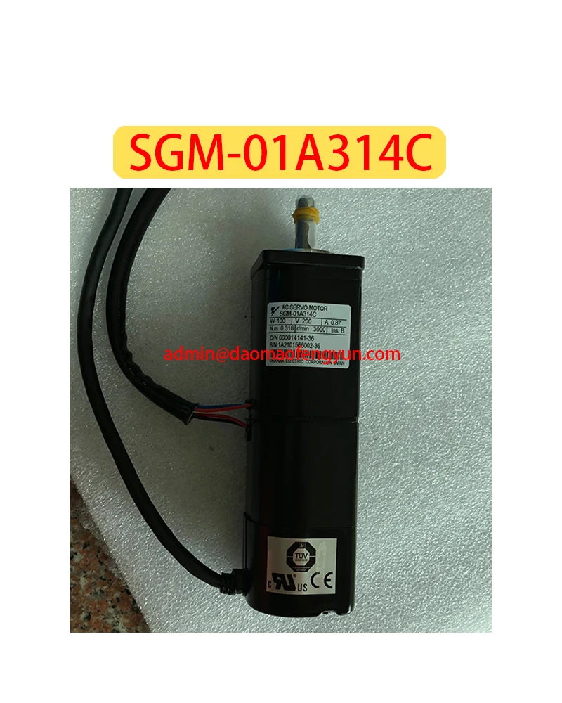 

SGM-01A314C Brand new Servo motor SGM 01A314C，Fast shipping