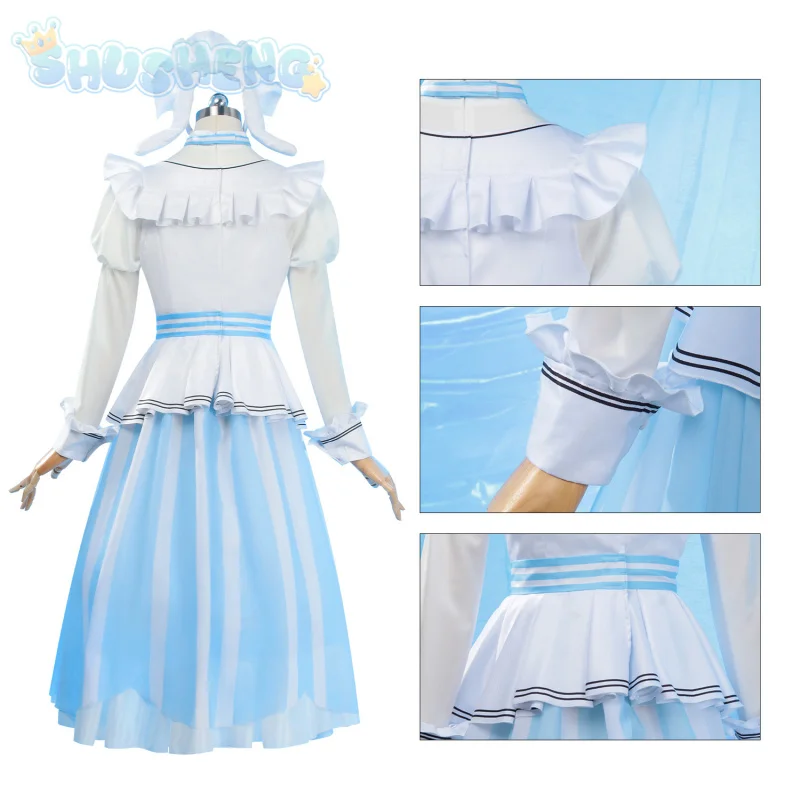 Emu Otori Cosplay Anime Projekt Sekai Bunte Bühne! Feat Kostüm Sweet Girl Lolita Kleid Zubehör Halloween Uniform S-XXXL