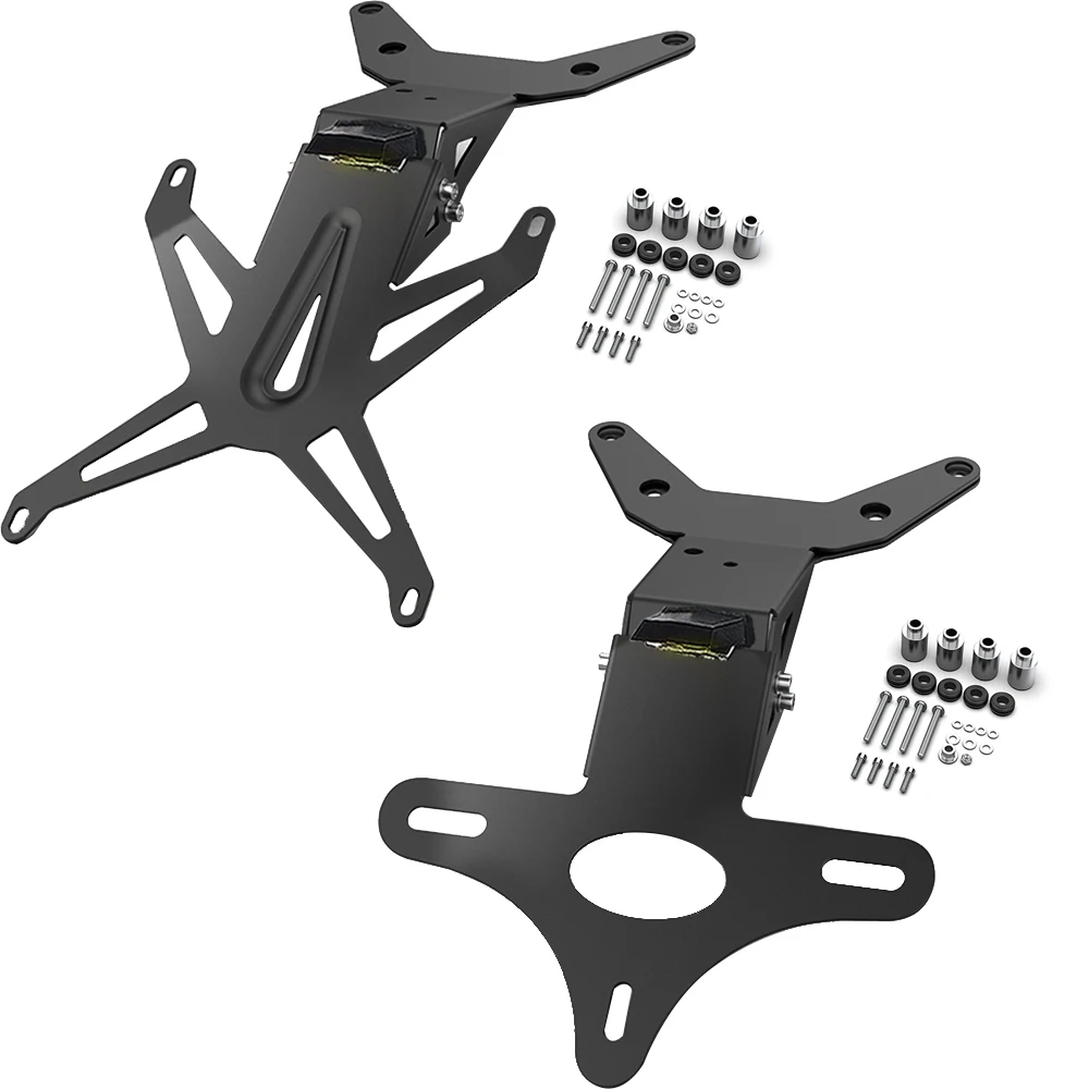 For Yamaha Tmax560 T-MAX560 Adjustable License Plate Relocation Bracket Fender Eliminator Kit Tmax T Max 560 2022 2023 2024 2025