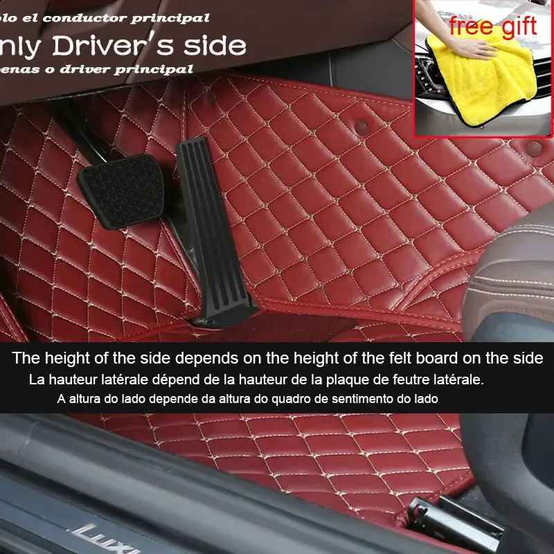 

Custom Car Floor Mat for Toyota Corolla 2019-2023 2014-2018 Corolla Hybrid 2019-2023 Interior Accessories Artificial Leather