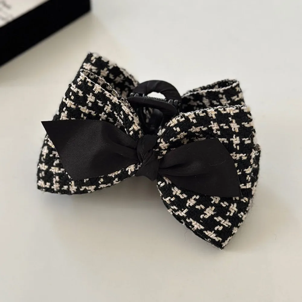 1pc Xiaoxiangfeng Qianniao Grid Große Halteklammer Bogenförmige Haarspange High-end-Gefühl Licht Luxus Stil Hinterkopf – Detail 7