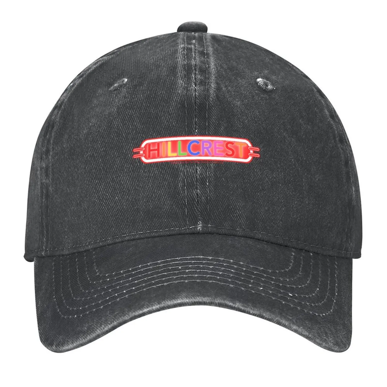

Hillcrest, San Diego Neon Sign designed by The San Diego Diaries in California Baseball Cap Luxury Cap Men Caps Women's