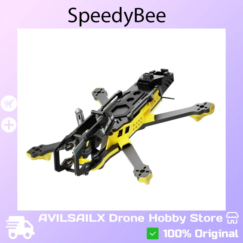 

SpeedyBee Master 3X FPV Frame - 3-3.6 Inch Size, Compatible with FPV Racing Drones
