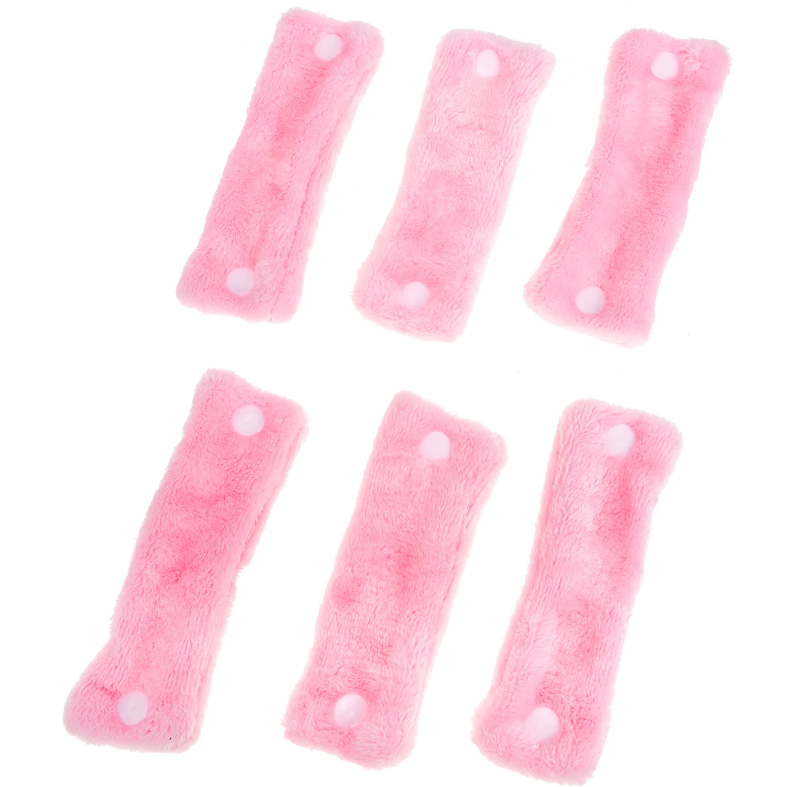 

Wave Curler Sleep Curling Iron Rollers Hair Curlers Tools Coral Fleece Pink DIY Hairdressing Miss