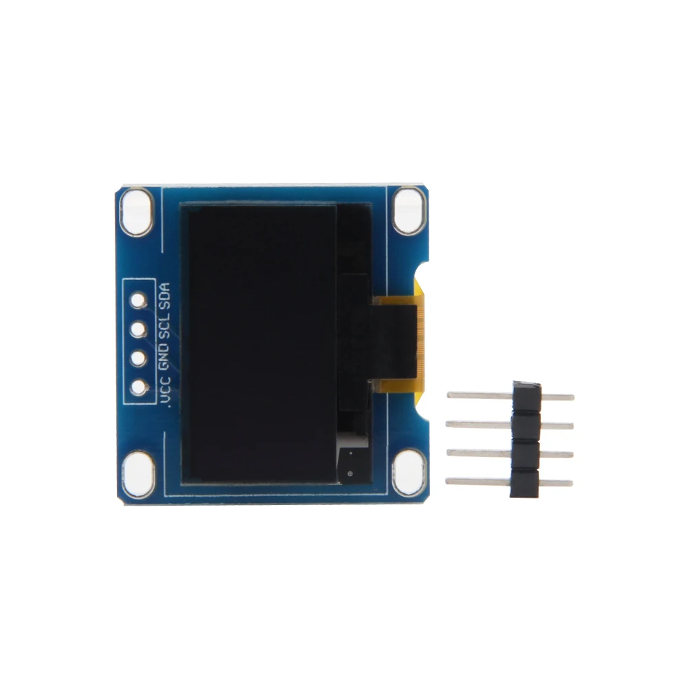 LILYGO® Accessories SSD1306 0.96 Inch OLED Display Module 128x64 Blue Screen White Text SPI I2C Interface for T-Beam T-SIM Board