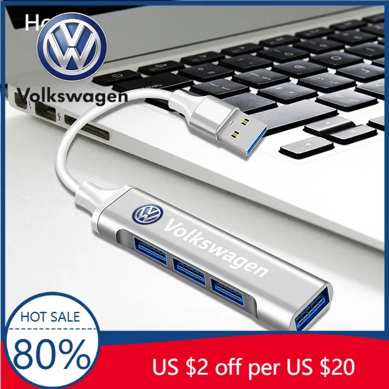 

Многопортовый USB-адаптер Type-C для Volkswagen VW (для Scirocco, Golf MK6, P)