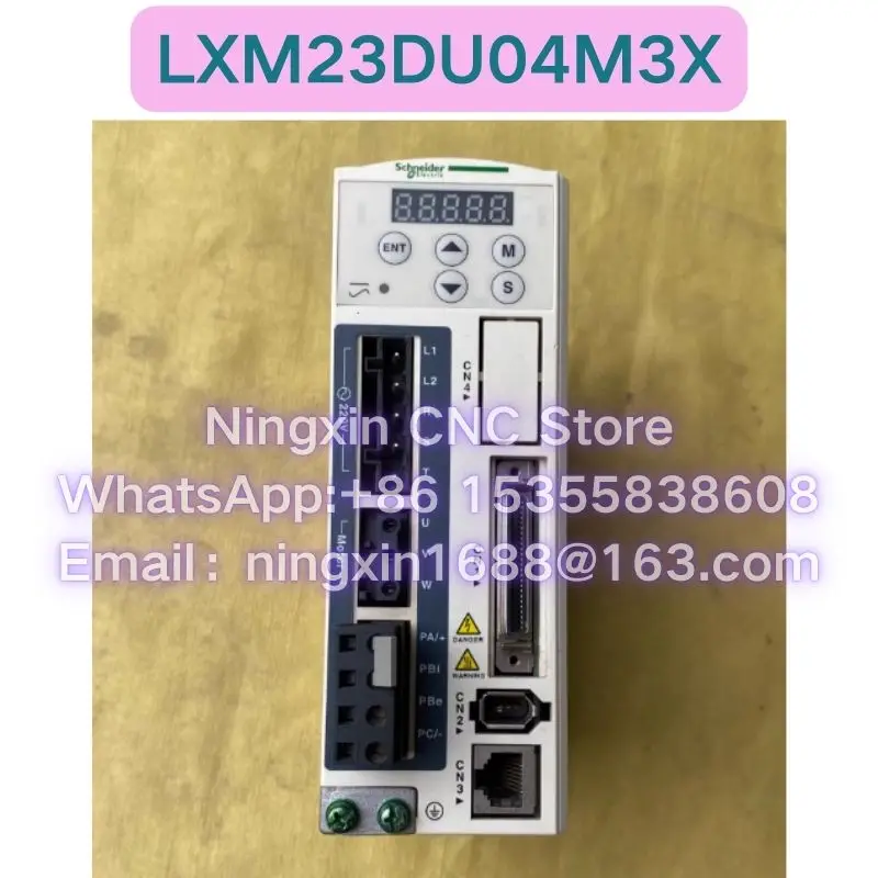 Used LXM23DU04M3X Servo Drive Functional test OK Fast delivery
