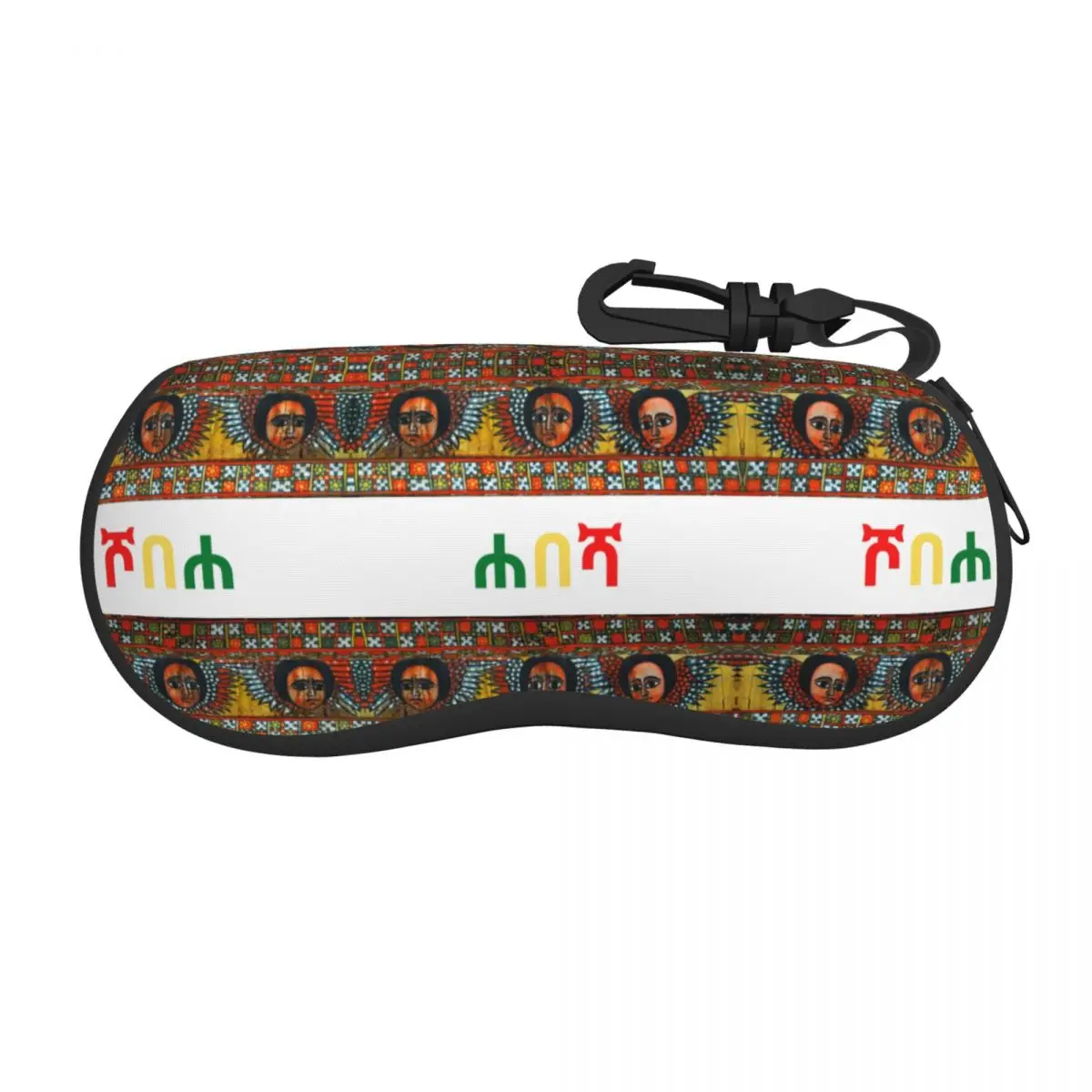 Ethiopian Habesha Shell Eyeglasses Case Men Women Fashion Bohemia Glasses Case Sunglasses Box Pouch