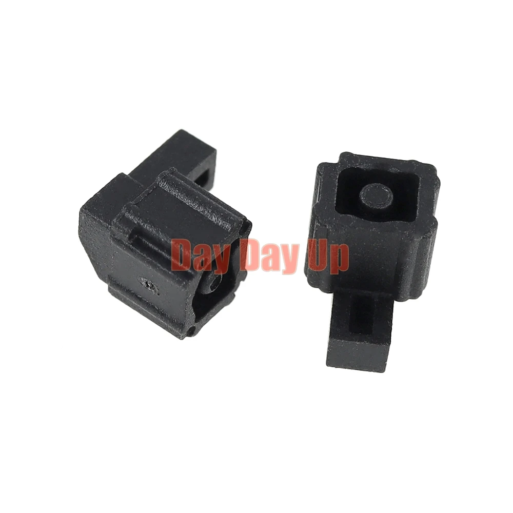 1 مجموعة معدن البلاستيك الأسود اليسار اليمين المنزلق مشبك قفل مزلاج قوس لنينتندو سويتش الفرح كون فضفاض إصلاح مشبك قفل #2