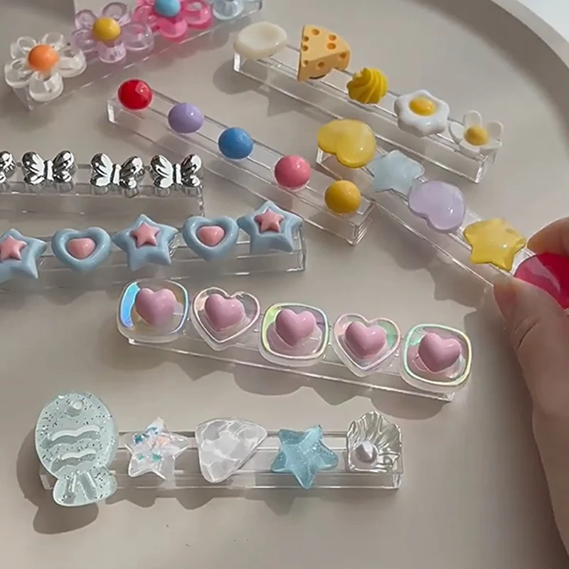 Porte-brosse à ongles de dessin animé, support pour stylos de Salon, accessoires pour outils de manucure, porte-brosse pour Nail Art, rangement