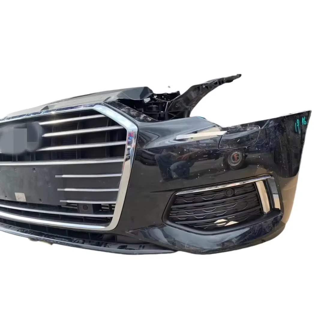 FORAuto Parts Kit: Radiator Grill and Front Bumper Assembly for Q5, Q7, A8, A7, and A6 Models, with Cutouts for Towing