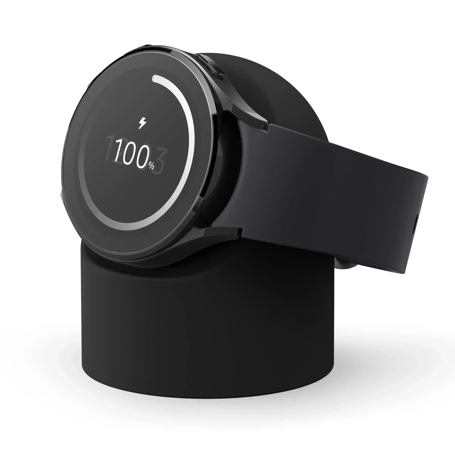 Kompatibel mit Samsung Galaxy Watch 7 6 5 4 3 Ladeständer 40 44 46 mm Galaxy Watch 5Pro Ladegerät Silikonständer Ladestation