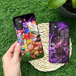 Game Cookie Run Kingdom Phone Case for Samsung Galaxy S24 S23 S22 S21 S20 A24 A34 A54 A53 Note20 M54 Fe Ultra Plus Glass