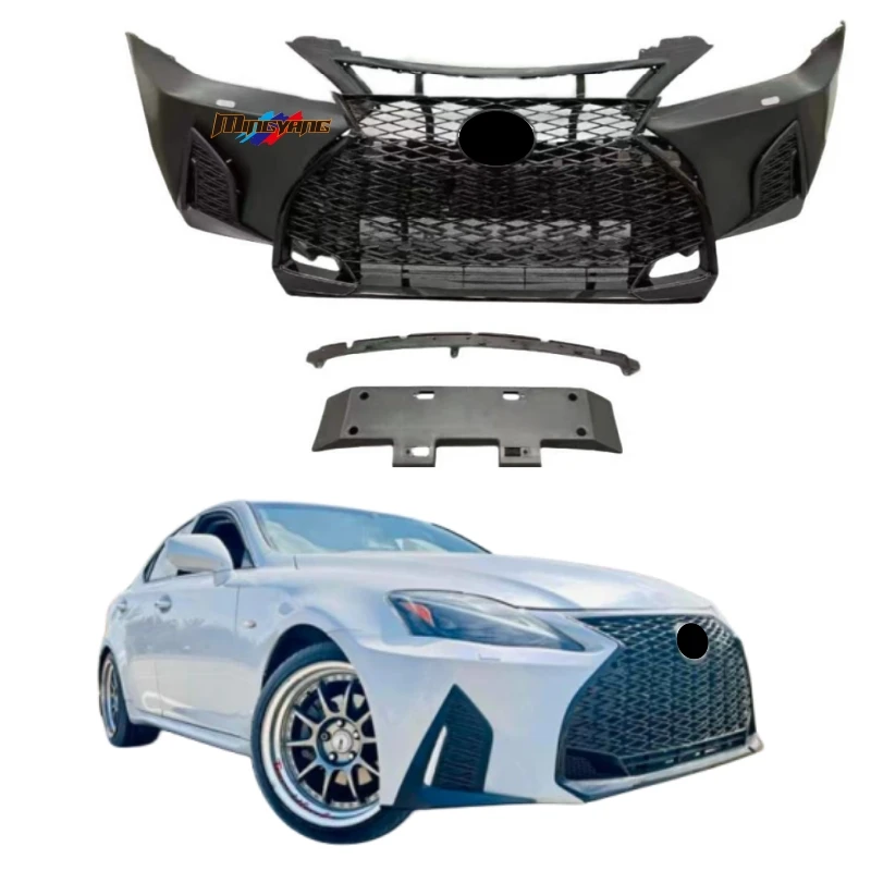 

Modification Kit Include Front Bumper Assembly With Grille for Lexus IS 2006-2012 Upgrade to 2021 Model Good Quality Kit for Is2