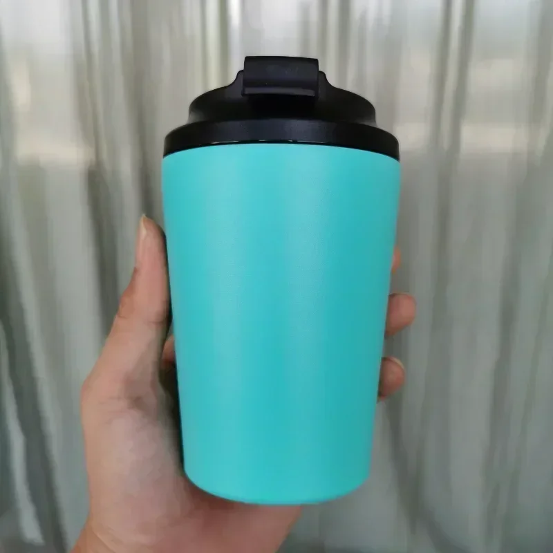 Vacuum Flasks Customized Logo Tumbler Thermos Cup Coffee Mug Car Insulated Water Bottle Travel Stainless Steel Drinking Kettle