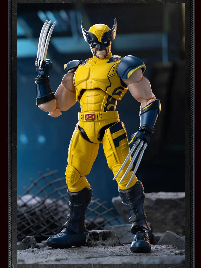 Blokees Deadpool 3 Wolverine Action Figures Spider-Man Movie Version Deadpool & Friend Series Collections Figures Adult Gift