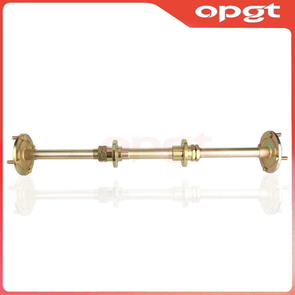 OPGT 820mm Rear Axle Complete Assembly With Bracket Hub For DIY 150cc-250cc ATV Shockproof Frame UTV Buggy Quad Bike Accessories