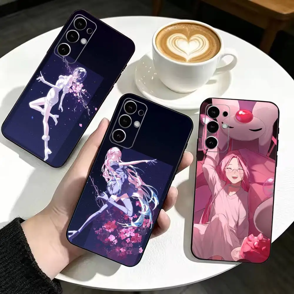 A-Alien S-Stage Sua M-Mizi  Soft Silicone Case for Samsung S26, S24, S21, S22, S23, S30, Ultra, Plus, FE, Lite-Black