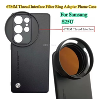 For Samsung S25 Ultra 67MM Thread Interface Filter Ring Adapter Phone Case For Universal ZOMEI 67MM CPL VU Star ND2 ND400 Filter