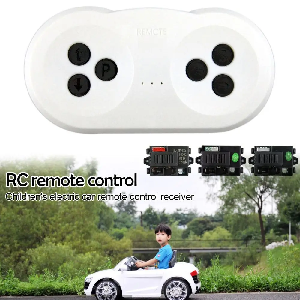 J2D-7P-12V Children\'s Electric Car Receiver Smooth Start 6V/12V Controller 2.4G Bluetooth Riding Toy Controller