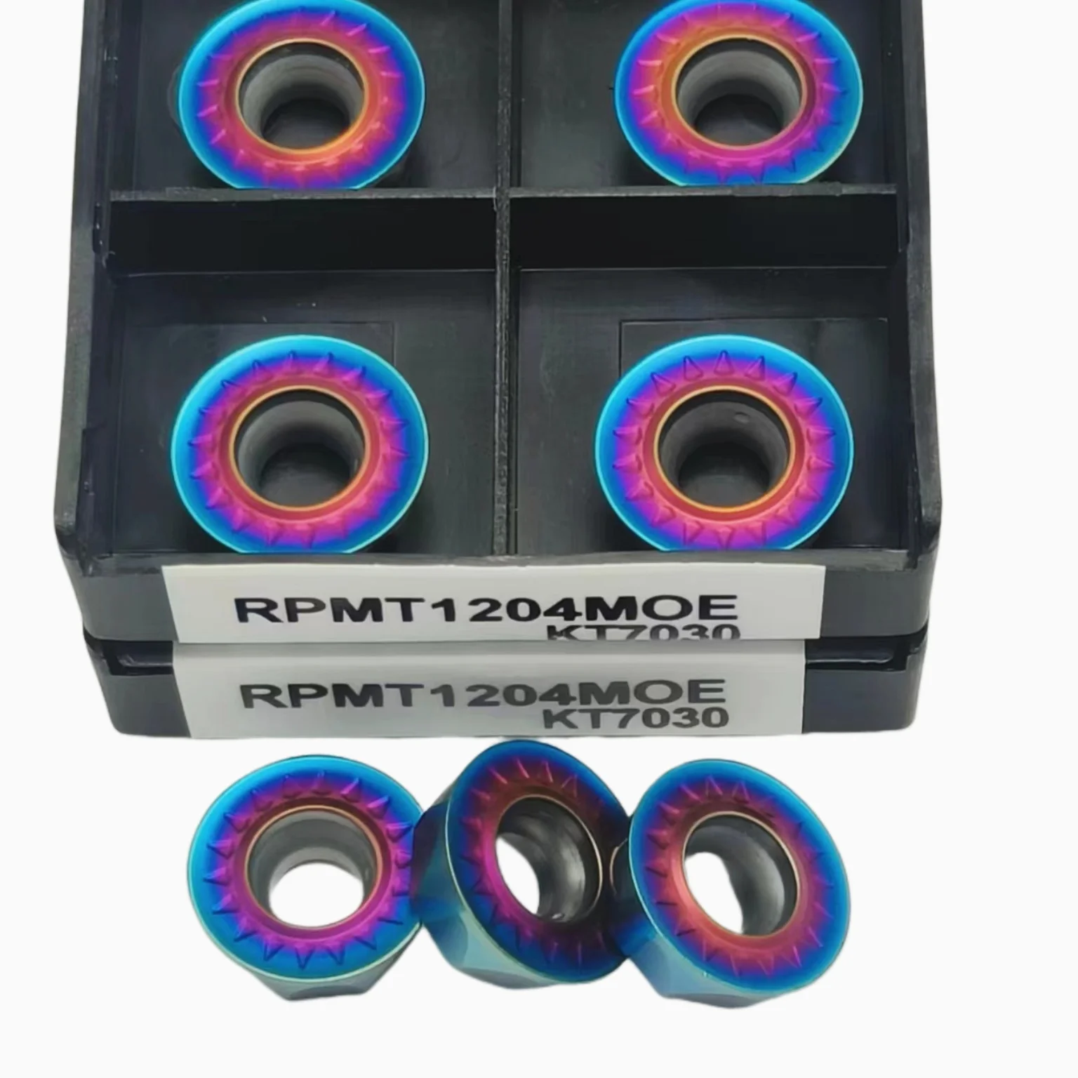 Lathe tool RPMT1204 MOE KT7030 high quality internal round carbide insert RPMT 1204CNC metal turning insert