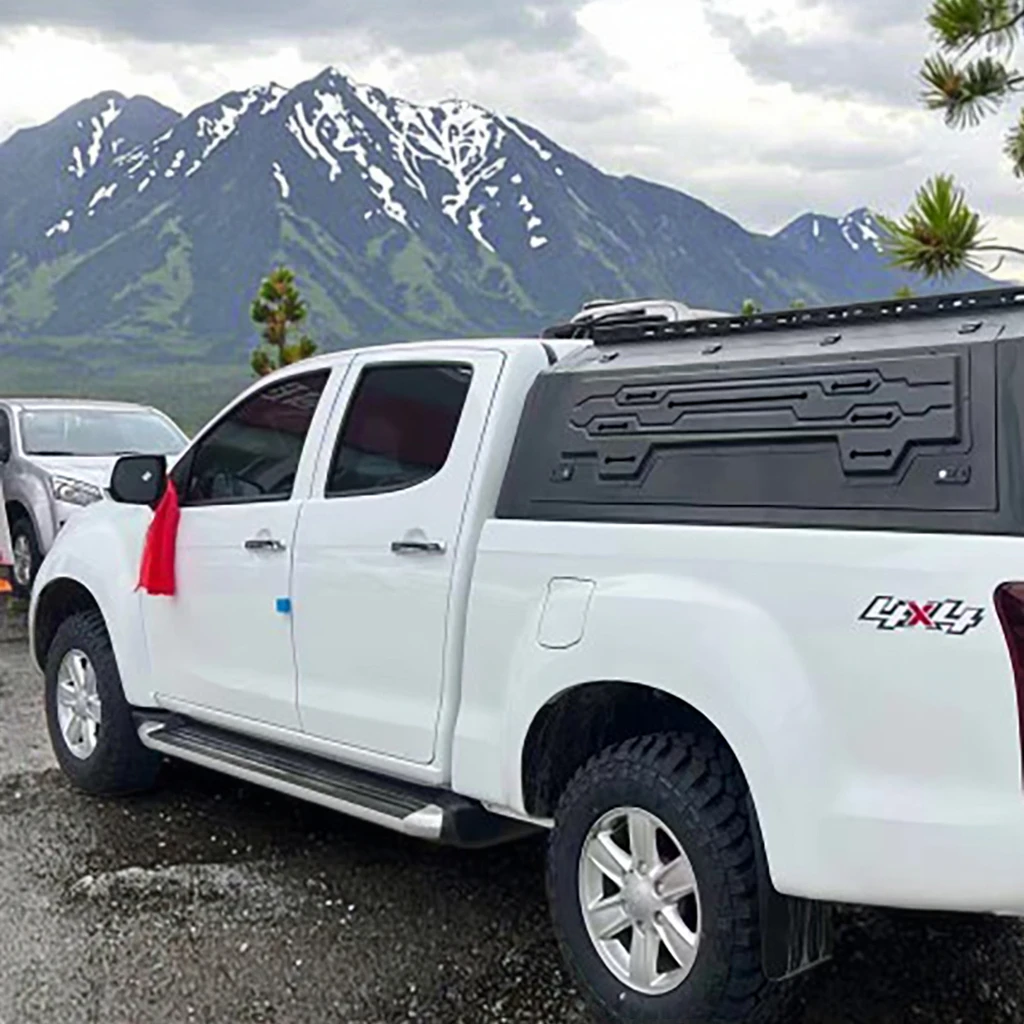 

Isuzu D-MAX GT Middle East Version High Quality Aluminum Alloy Folding Waterproof Truck Canopy Hard Top Off-Road Pickup Tonneau