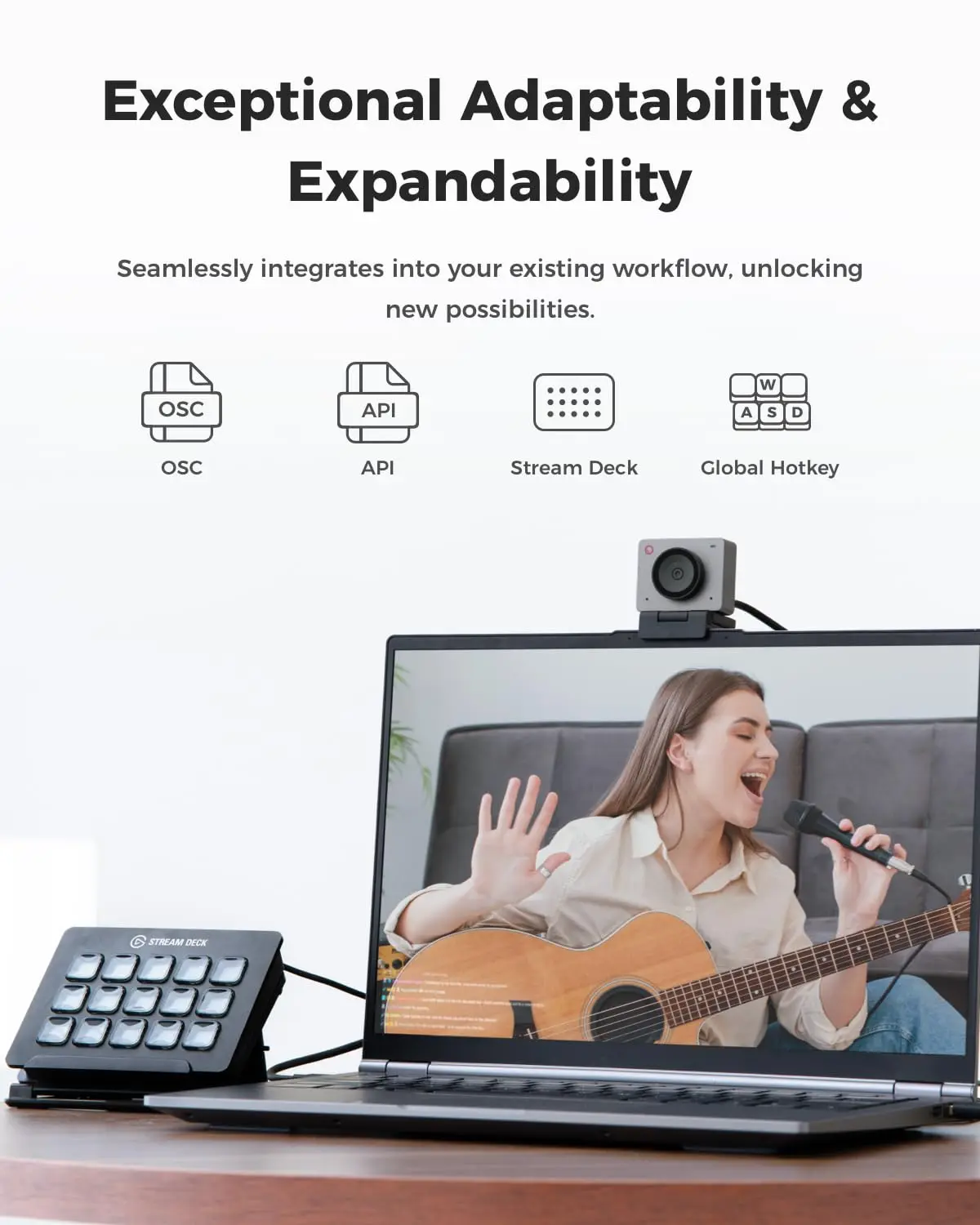 OBSBOT Meet 2 AI搭載4Kウェブカメラ ライブストリーミングカメラ AIフレーミング＆オートフォーカス 60FPS マルチカメラ設定 会議、ゲーム用