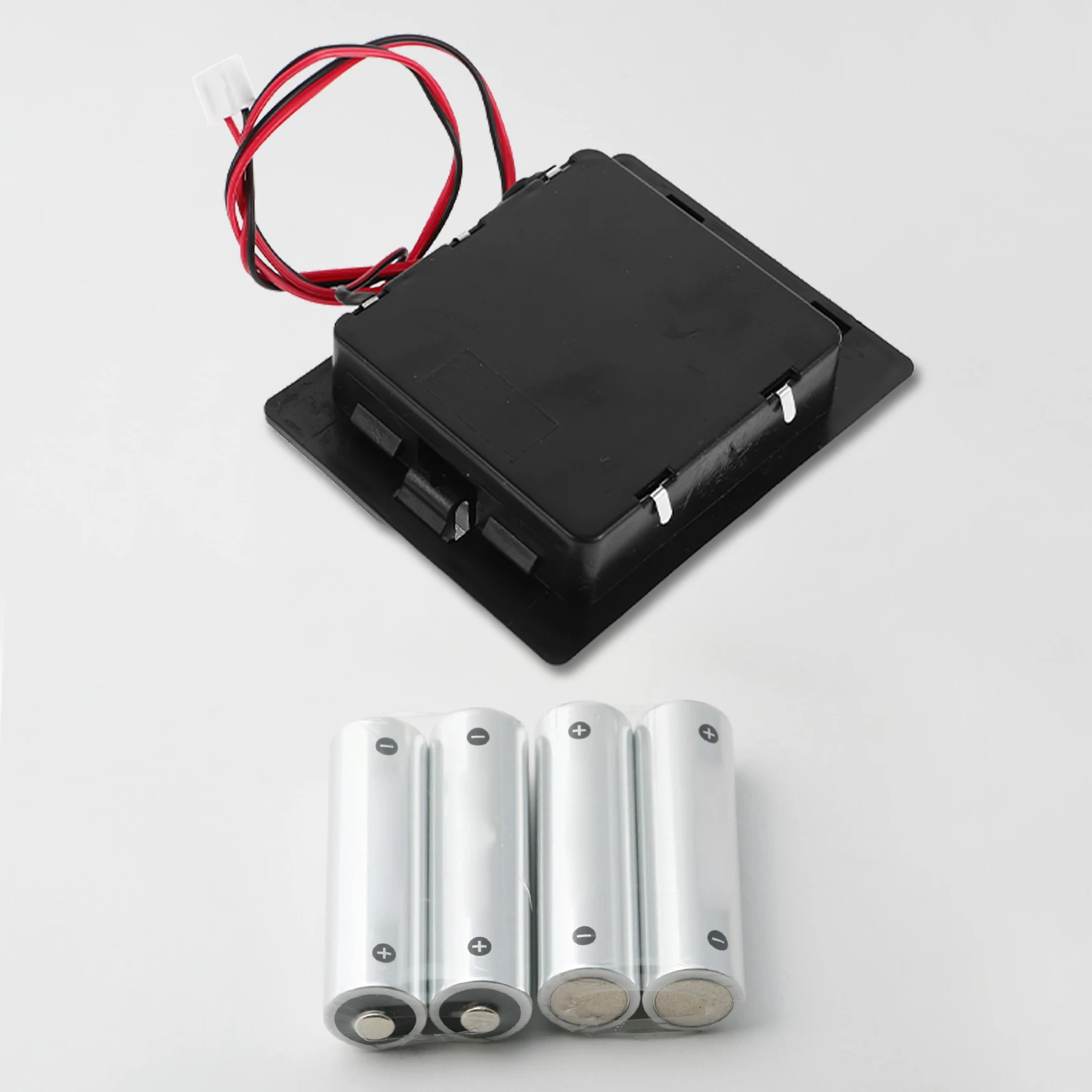 Safe Box Plastic Case Electric Batteries Holder Deposit Mini Replacement Black