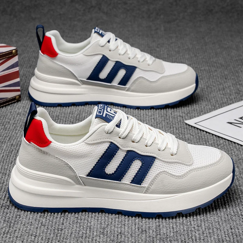 

Модные дышащие мужские кроссовки Forrest Gump для бега, универсальная модная обувь на мягкой подошве