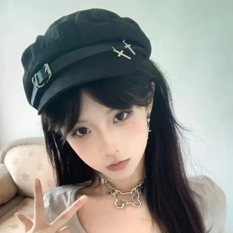 L5YA قبعات أرنب جميلة عصرية أنيقة باللون الأزرق ملحقات أغطية الرأس للنساء والرجال قبعة أجرة لحفلات الهالوين