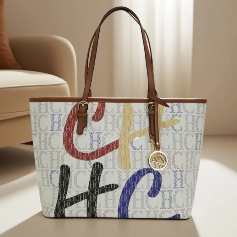 2025 nuevo bolso de mano versátil nuevo bolso de hombro bolso cruzado de mujer bolso de mano de cuero de lujo bolso de cubo Carolina Herrera