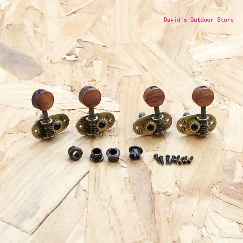 

Classical Guitar Tuning Pegs Bronze Plated Machine Heads Tuning Keys Tuners Set X3UA