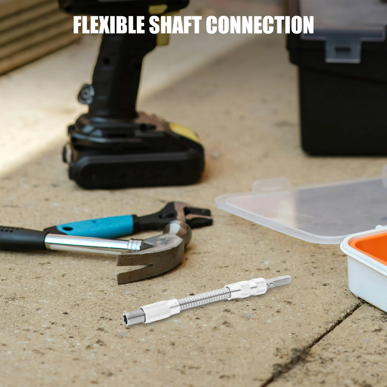 

Electric Drill Connecting Rod Extender Lengthen Extension Steel Universal Joint Extended Reach Compatible Brands