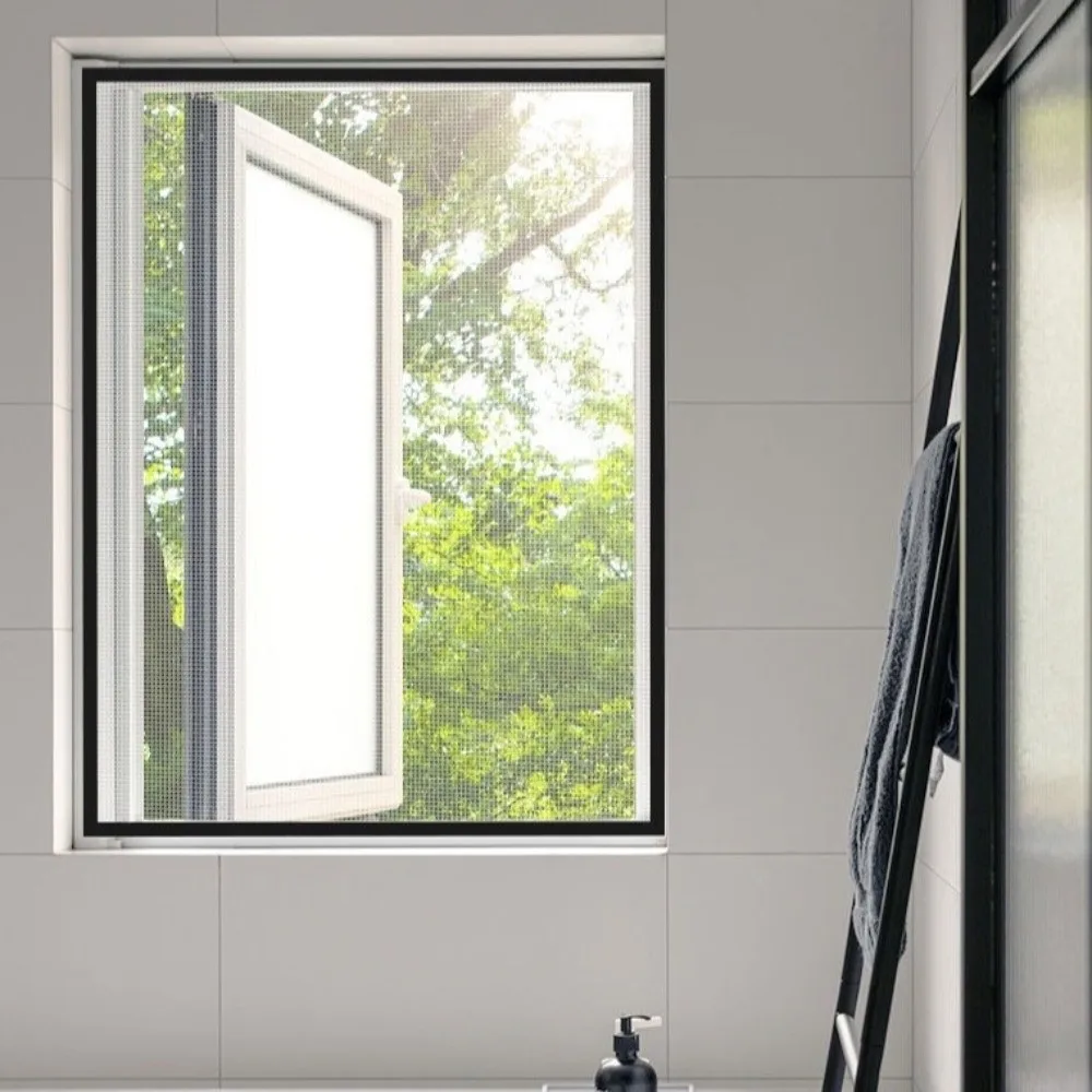 

Insect Proof Magnetic Screen Window Breathable Cuttable DIY Mesh Curtain Tulle Mesh Removable Mosquito Net Magnetic Curtain