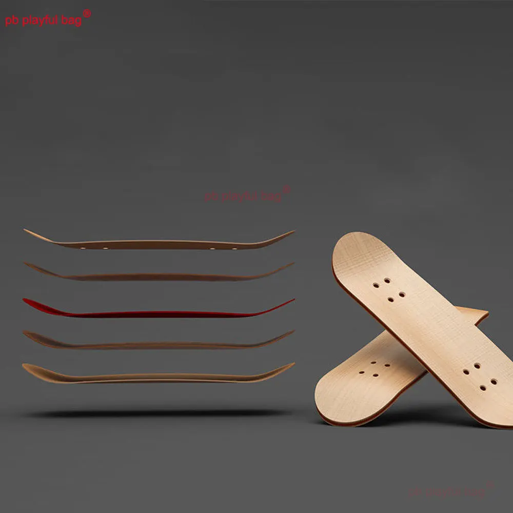 Mini Skateboard in legno per il tempo libero giocattoli con punta delle dita tastiera a cinque strati in legno di acero modello di cartone animato regali per bambini ZG332