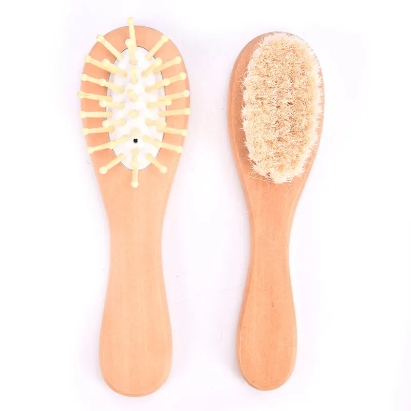 Newborn Brush Soft Bristles Brush Infant Hair Care Tool Baby Gift Baby Shower