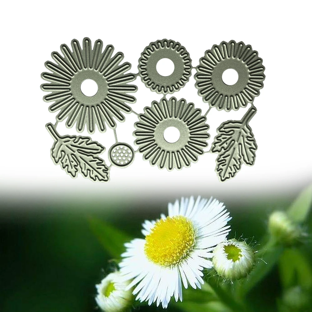 1Pc Flower Metal Cutting Knife Mold Embossing Mold Cutting and Pasting Handicraft Cards Making Stamps and Molds Scrapbooking