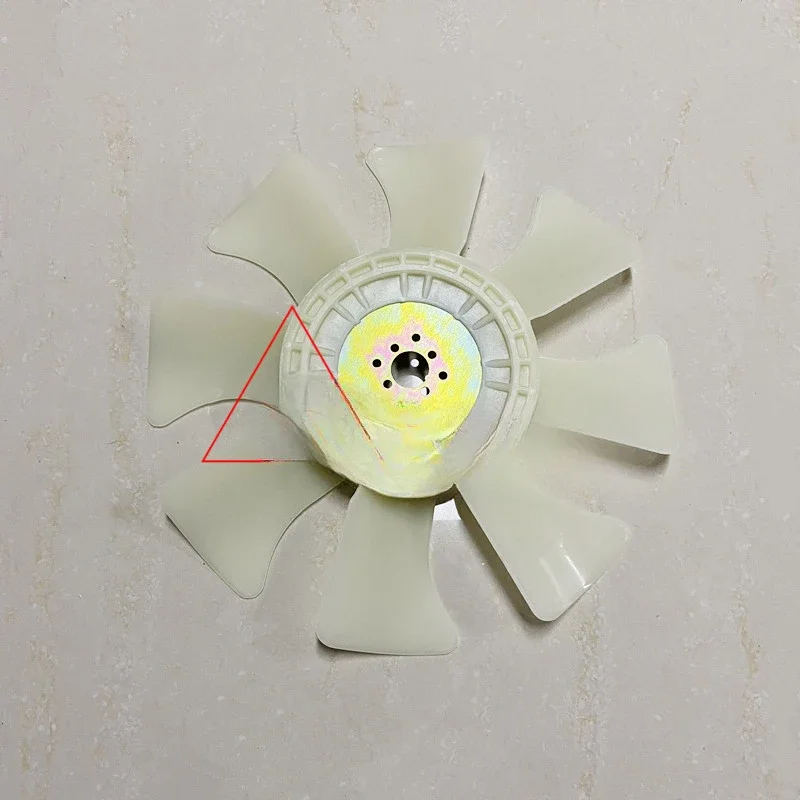 PC56-7 cooling water tank fan blade 4D87 engine fan blade excavator accessories