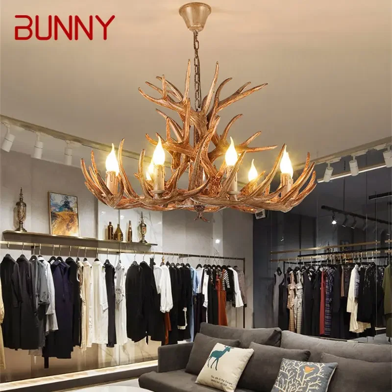 BUNNY Contemporary Light Pendant Lamp LED Creative Design Chandeliers for Modern Home Dining Room Aisle Decor