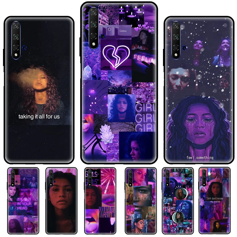 American TV Euphoria Zendaya Rue For Huawei Nova 5T 2 3 2Z Case For Huawei Y5 Y6 2017 2018 Y9 Y7 2019 Y6P Y5P 2020 Cover