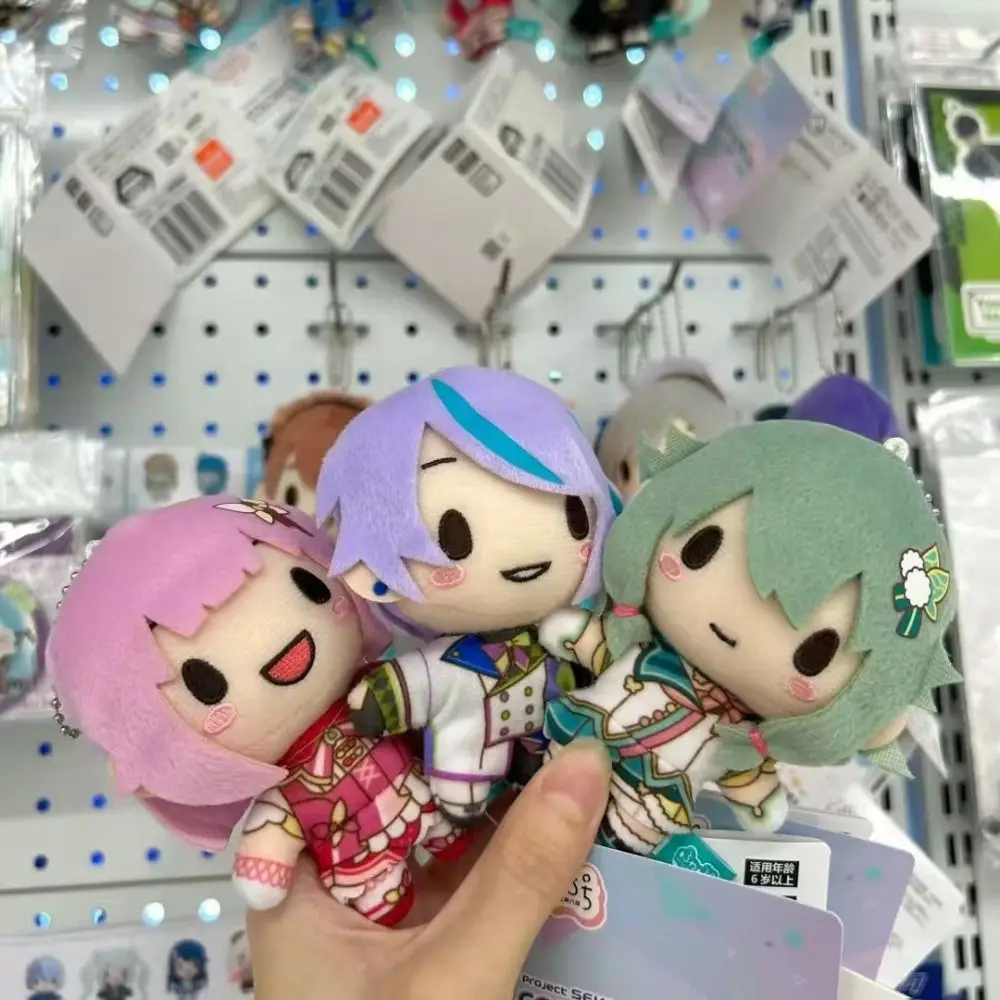 Yoisaki Kanade PJSK اللعب Shinonome Akito حقيبة قلادة مشروع Sekai Tenma Kawaii 10 سنتيمتر محشوة Kamishiro Rui حلي معلقة