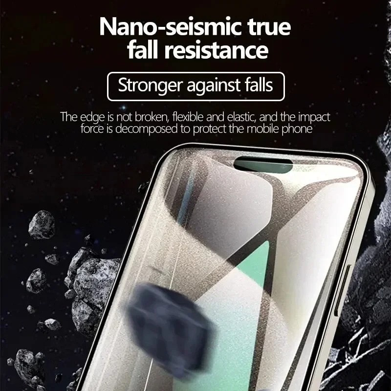 5 Piezas Película de Hidrogel de Cobertura Completa para iPhone 13 12 11 14 15 Pro Max Protector de Pantalla para iPhone 16 PRO XR XS MAX 17 8 Plus No Vidrio 2