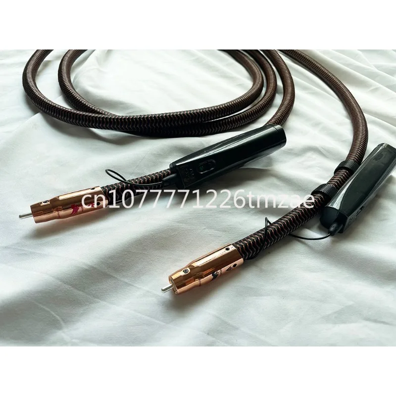 Cable de interconexión RCA analógico con carcasa