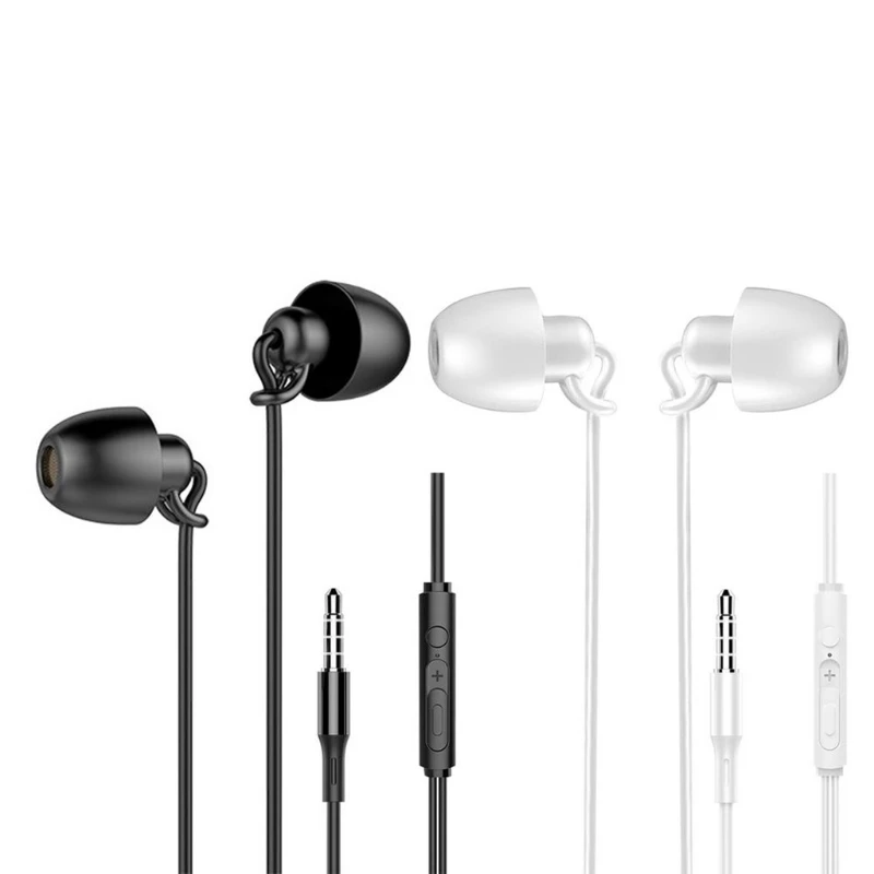 Sleep Earphone In-ear Headset Noise Cancelling Sleeping Headphone Lightweight Perfect for Sleeping Air Travel Running